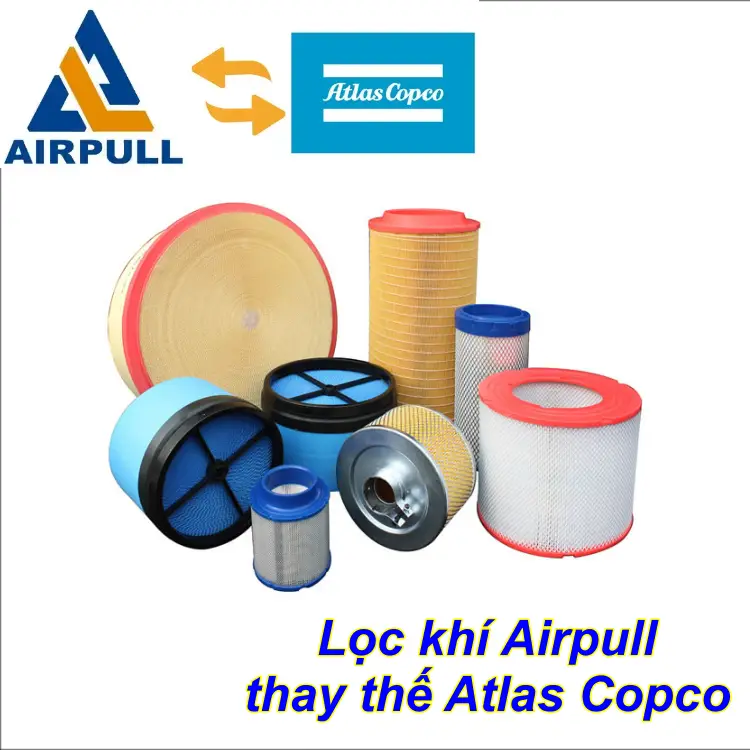Lọc khí Airpull thay thế Atlas Copco
