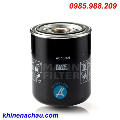 Lọc dầu Mann filter WD 1374/6 cho máy nén khí