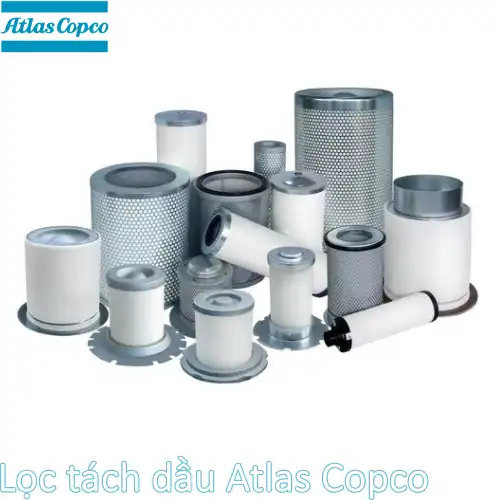 Lọc tách dầu máy nén khí Atlas Copco