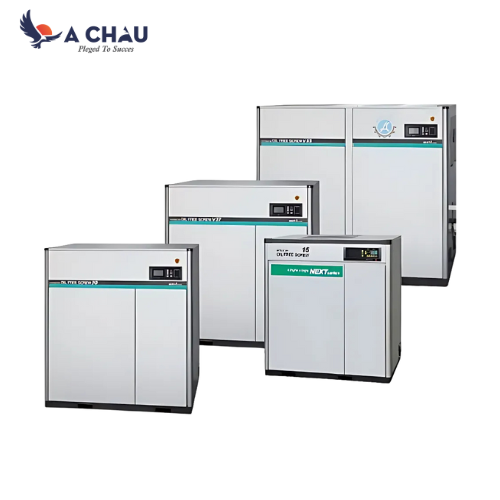 Máy nén khí không dầu Hitachi 1 cấp nén