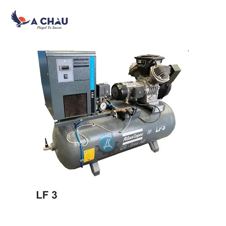 Máy nén khí pít-tông không dầu vỏ nhôm LF Atlas copco