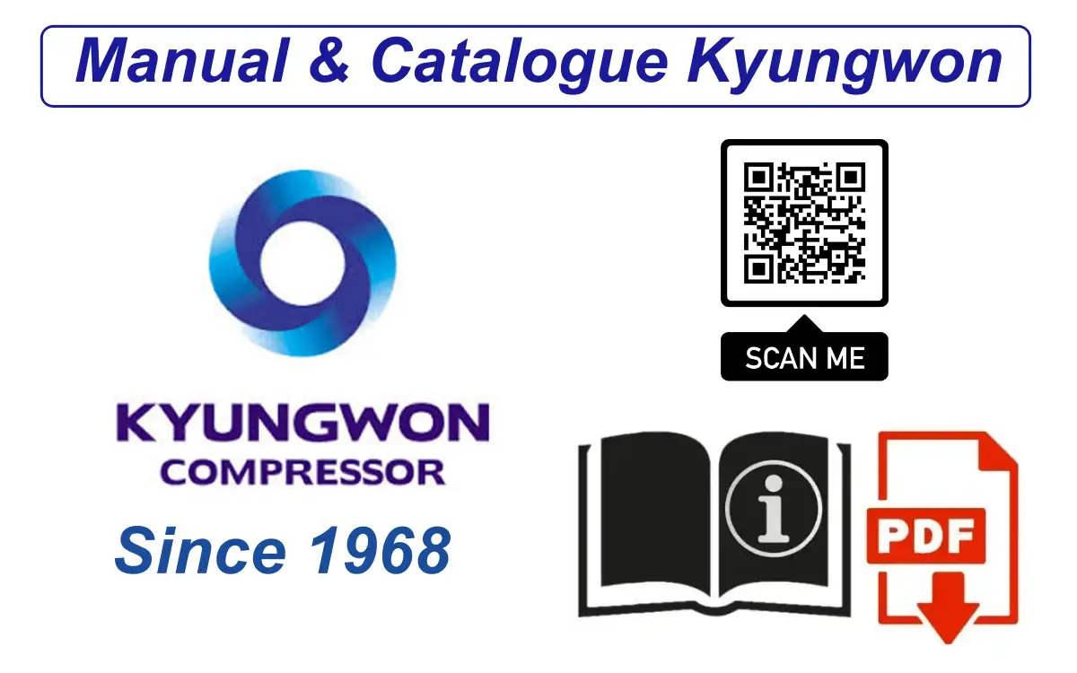 manual và catalogue máy nén khí Kyungwon