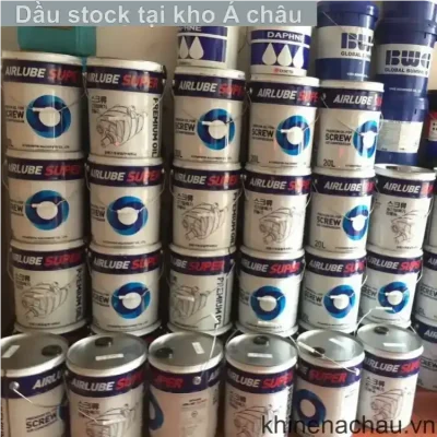 Kho chứa dầu Kyungwon airlube super tại khí nén Á Châu