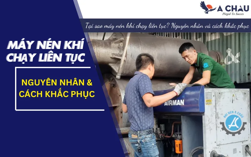 Máy nén khí chạy liên tục