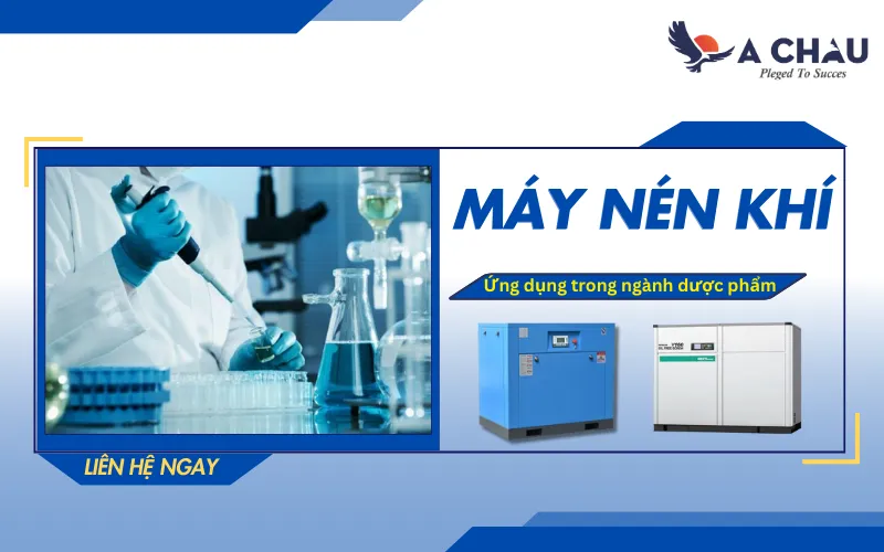 Máy nén khí dùng trong ngành dược phẩm