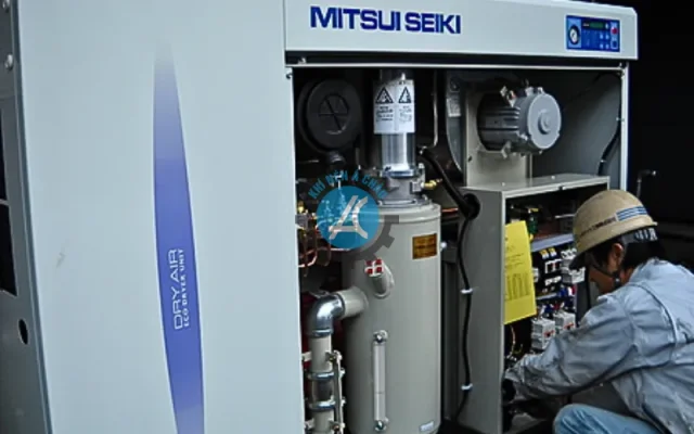 Kiểm tra nguồn điện máy nén khí Mitsuiseiki