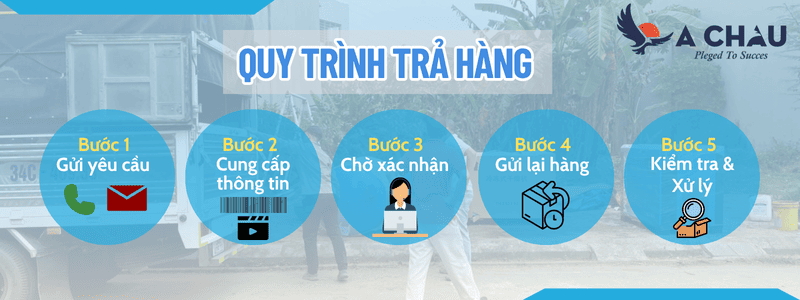 Quy trình 5 bước đổi trả hàng