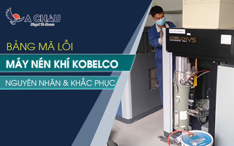 Bảng mã lỗi máy nén khí Kobelco