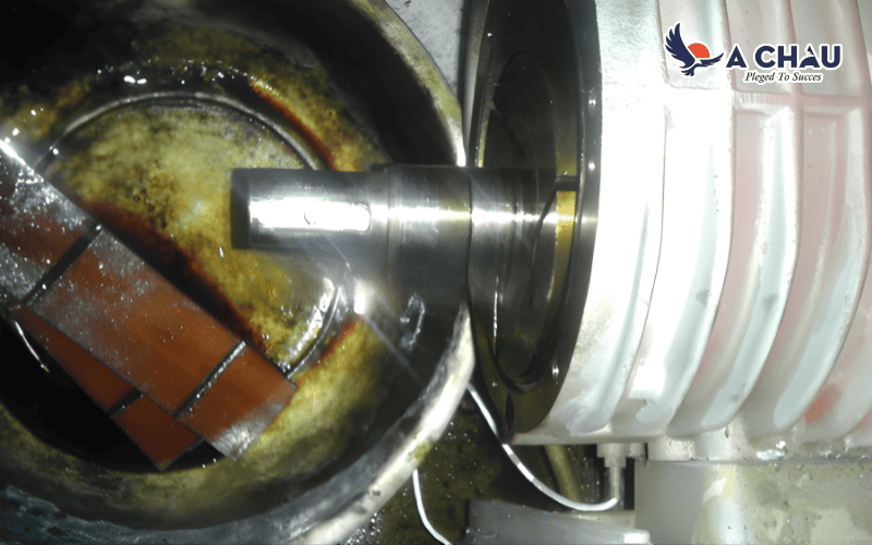 Dầu bơm hút chân không bị keo hóa