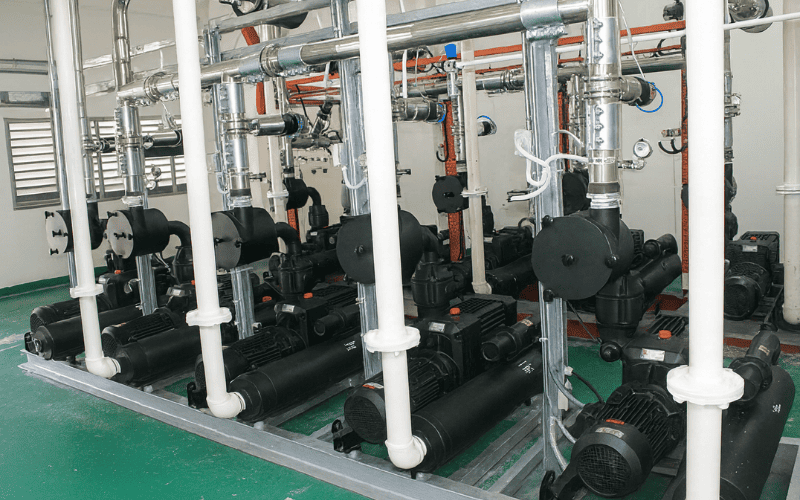 Hệ thống bơm hút chân không