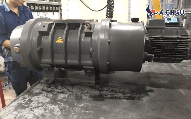 Máy bơm hút chân không hút yếu