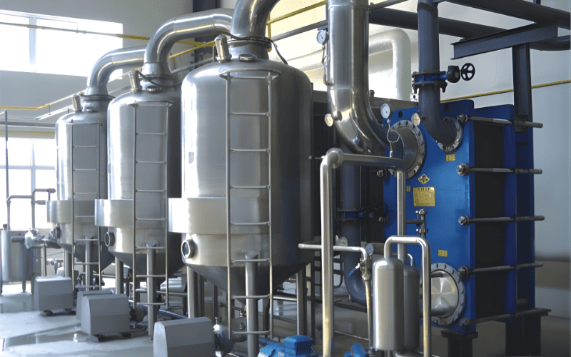 Ứng dụng của bơm hút chân không trong chưng cất hóa chất