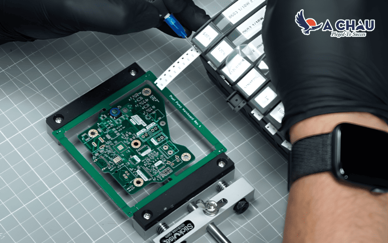 Ứng dụng của bơm hút chân không trong ngành chế tạo linh kiện điện tử