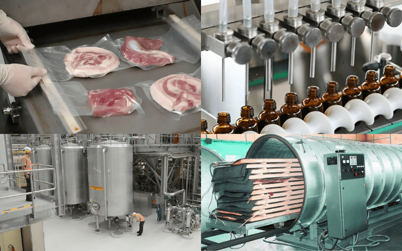 Ứng dụng của bơm hút chân không vòng nước